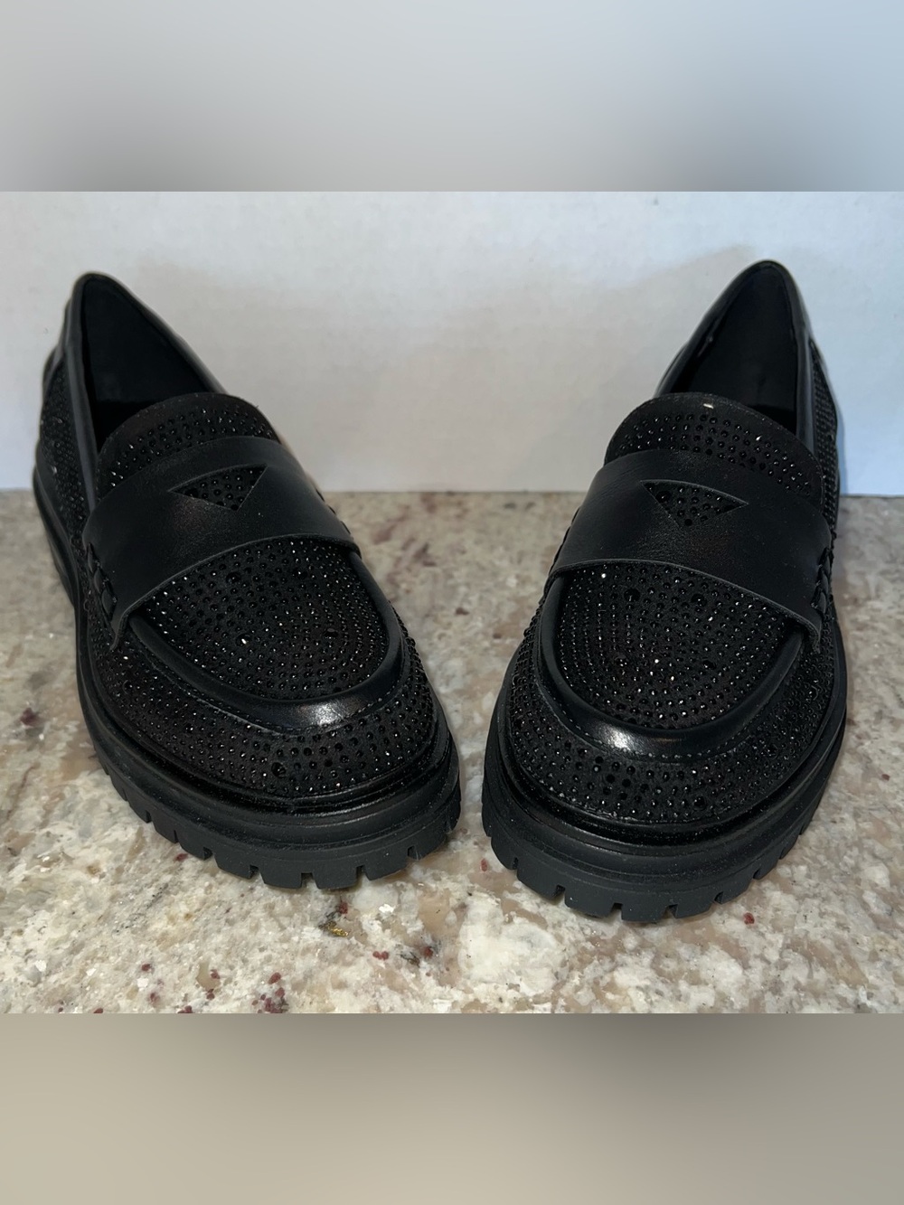 GC Shoes Galen Embellished Lug Sole Loafers. New in Box. Size: 6. Asking: $69.